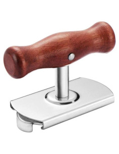 Abre frascos ajustable JOMIHONEY con mango de madera 2.54-10.16 cm