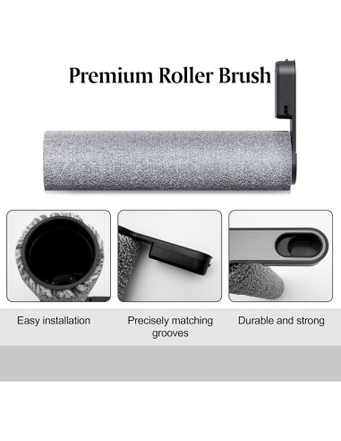 Kit de Accesorios para Aspiradora Robot Roborock Flexi Pro - 2 Rodillos y Filtro HEPA