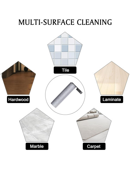 Kit de Accesorios para Aspiradora Robot Roborock Flexi Pro - 2 Rodillos y Filtro HEPA