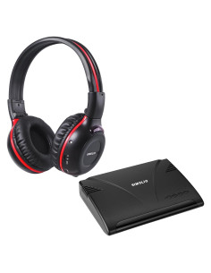 Transmisor IR Doble Canal SIMOLIO con Auriculares Inalámbricos