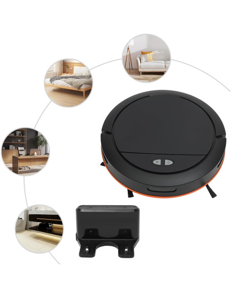 Aspiradora Robot 3-en-1 CHALIGHT con 2700Pa y Control APP Aspiradora Robot 3-en-1 CHALIGHT con 2700Pa y Control APP