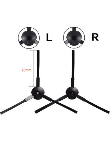 Kit de Repuestos Ilife V5s Pro - Filtro HEPA, Cepillos y Mopa