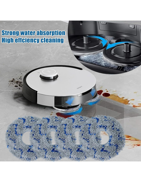 Kit de Reemplazo 18 Piezas para Aspiradora Robot Ecovacs Deebot X1