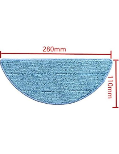 10 Paños de Mopa Reemplazo Electropan para Aspiradoras Ilife