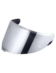Visera de Casco JQF Gear Pista GPRR Plata Cromada