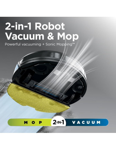 Aspiradora y Mopa Robot Shark Matrix Plus 2en1 con Vapor S1000