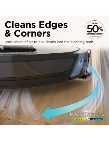 Aspiradora y Mopa Robot Shark Matrix Plus 2en1 con Vapor S1000