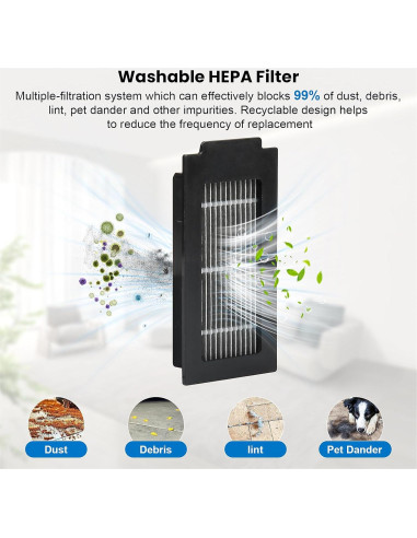 Kit de Repuesto 24 Pcs para Ecovacs Deebot T50 Pro Omni