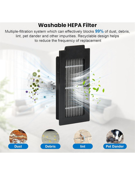 Kit de Repuesto 24 Pcs para Ecovacs Deebot T50 Pro Omni