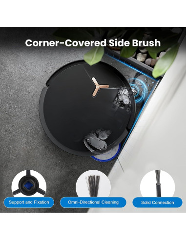 Kit de Repuesto 24 Pcs para Ecovacs Deebot T50 Pro Omni