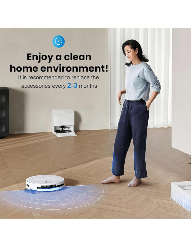 Kit de Repuesto 24 Pcs para Ecovacs Deebot T50 Pro Omni