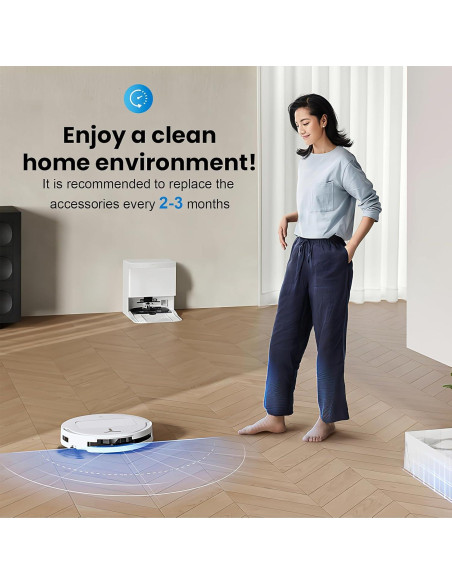 Kit de Repuesto 24 Pcs para Ecovacs Deebot T50 Pro Omni