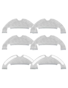 Pad de Mopa Reutilizable Frexusuent para Aspiradora Robot D10 Plus, L10 Plus, Z10 Pro - 6 Piezas Microfibra