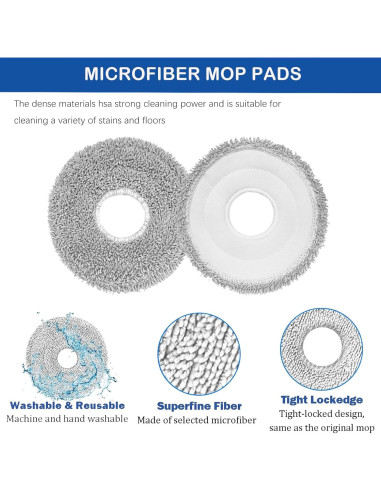 Kit de Repuestos LUZMQ para Aspiradora Dreame X40 L40 Ultra
