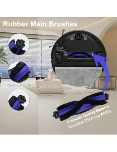 Kit de Accesorios 13 PCS para Eufy RoboVac X8 / X8 Hybrid 2