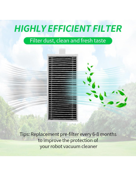 Kit de Accesorios para Aspiradora ECOVACS DEBOT X8 PRO - 14 Pcs