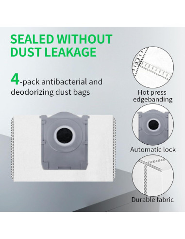 Kit de Accesorios para Aspiradora ECOVACS DEBOT X8 PRO - 14 Pcs