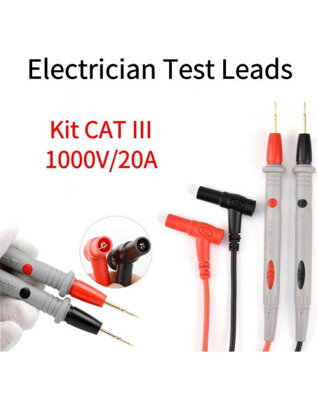 Cables de Prueba Digital ARCHER LIFE HALL 20A 1000V 42 Cobre