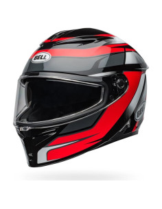 Casco Bell Lithium MIPS Brillo Negro/Rojo Pequeño 2.72kg