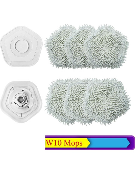 Trapos de almohadilla SaditY para aspiradora Xiaomi Dreame Bot W10 Pro - 4 piezas Trapos de almohadilla SaditY para aspiradora Xiaomi Dreame Bot W10 Pro - 4 piezas