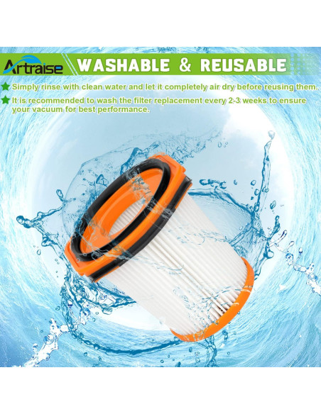 Filtros de Reemplazo Artraise WS642AE para Aspiradora Shark Filtros de Reemplazo Artraise WS642AE para Aspiradora Shark