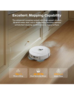 Robot Aspirador y Mopa Roborock QV 35A 8000Pa con Estación de Carga 2