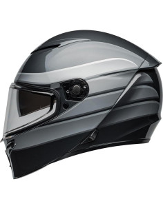 Casco Bell Lithium MIPS Brillo Gris Neo Plata Pequeño 2