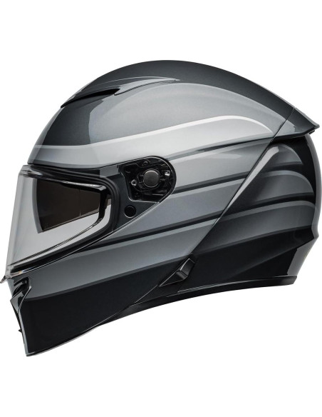 Casco Bell Lithium MIPS Brillo Gris Neo Plata Pequeño