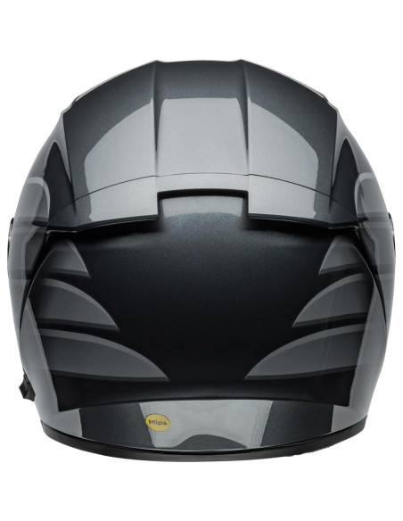 Casco Bell Lithium MIPS Brillo Gris Neo Plata Pequeño