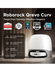Reemplazo Cepillos Roborock Qrevo Curv - Sin Enredos 2