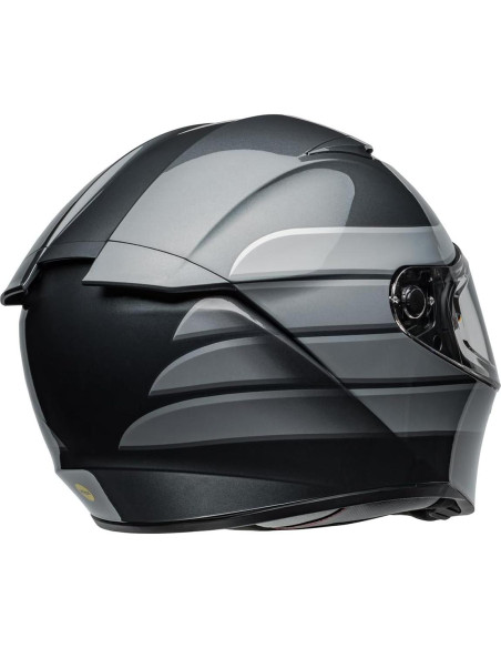Casco Bell Lithium MIPS Brillo Gris Neo Plata Pequeño