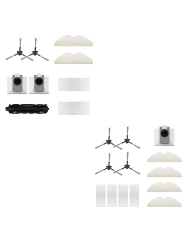 Aspiradora Robot Teendow D20S Max+ 6000Pa con Mopa y Repuestos