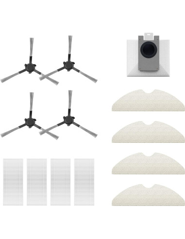 Aspiradora Robot Teendow D20S Max+ 6000Pa con Mopa y Repuestos