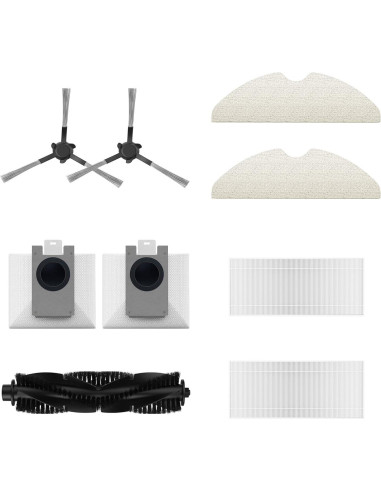 Aspiradora Robot Teendow D20S Max+ 6000Pa con Mopa y Repuestos