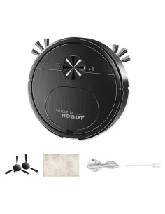 Aspiradora Robot KUBSHYVC 3 en 1 Mopa y Barrido 0.69kg