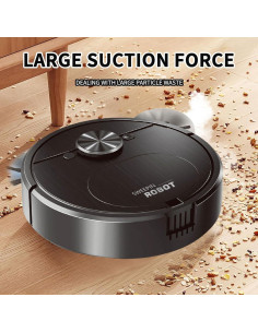 Aspiradora Robot KUBSHYVC 3 en 1 Mopa y Barrido 0.69kg 2