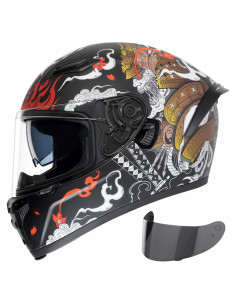 Casco Integral TRIANGLE FF351 Doble Visor Solar Pequeño