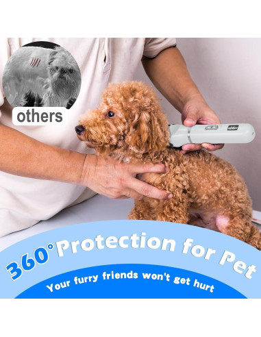 Kit Cortapelos y Afeitadora de Uñas GREGCE 4 en 1 Inalámbrico