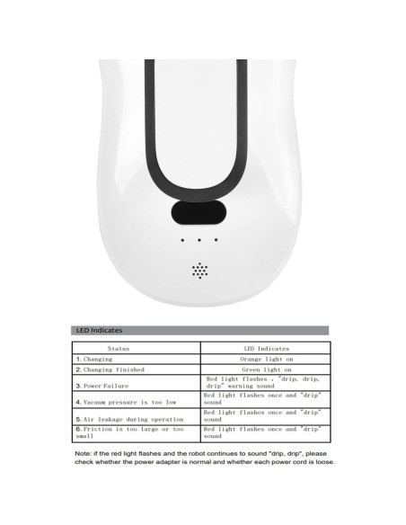 Robot de Limpieza de Ventanas PPYRD YW121A con Control Remoto