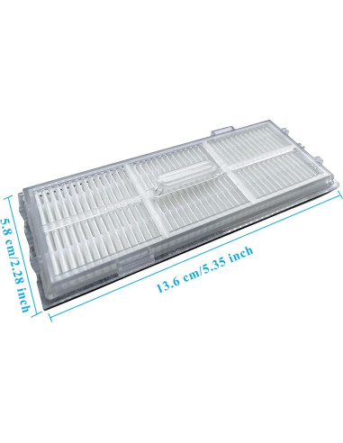 Paquete de 4 Filtros HEPA Soniicmomo para Roborock S8/S7