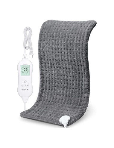 NOWWISH Almohadilla Térmica 30x60 cm para Alivio de Dolor