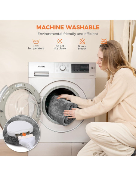 NOWWISH Almohadilla Térmica 30x60 cm para Alivio de Dolor NOWWISH Almohadilla Térmica 30x60 cm para Alivio de Dolor