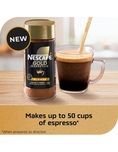 Café Instantáneo NESCAFÉ Gold Espresso Blonde 99.22 g
