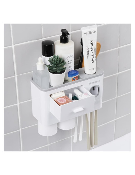Soporte para Cepillos de Dientes HuBDIC con Dispensador Automático