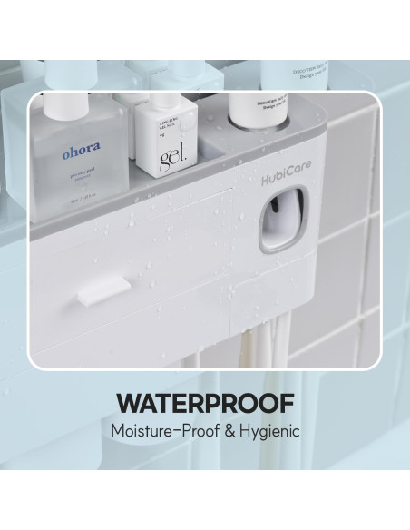 Soporte para Cepillos de Dientes HuBDIC con Dispensador Automático
