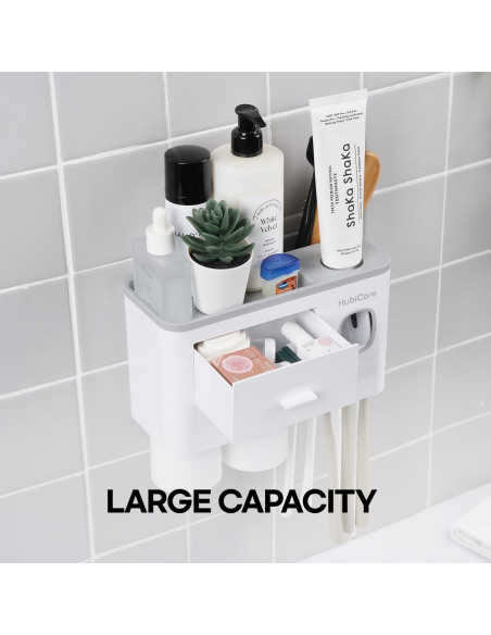 Soporte para Cepillos de Dientes HuBDIC con Dispensador Automático