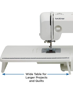 Máquina de Coser y Acolchar Brother XR3774, 37 Puntadas, Mesa Ancha 2