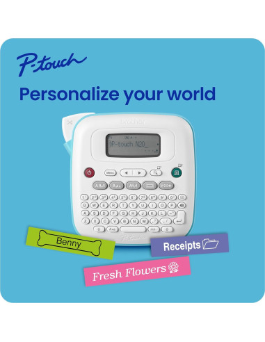 Brother P-Touch PT-N20 Fabricador de Etiquetas 12mm Portátil