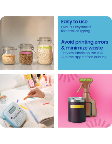 Brother P-Touch PT-N20 Fabricador de Etiquetas 12mm Portátil