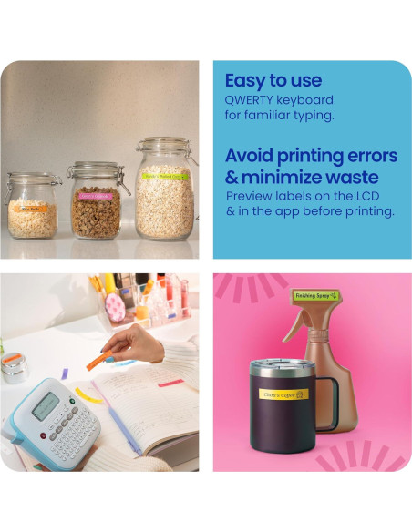 Brother P-Touch PT-N20 Fabricador de Etiquetas 12mm Portátil